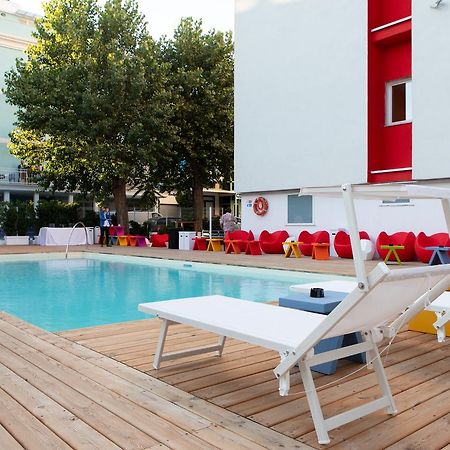 Hotel Rainbow ***S Rimini Exterior foto