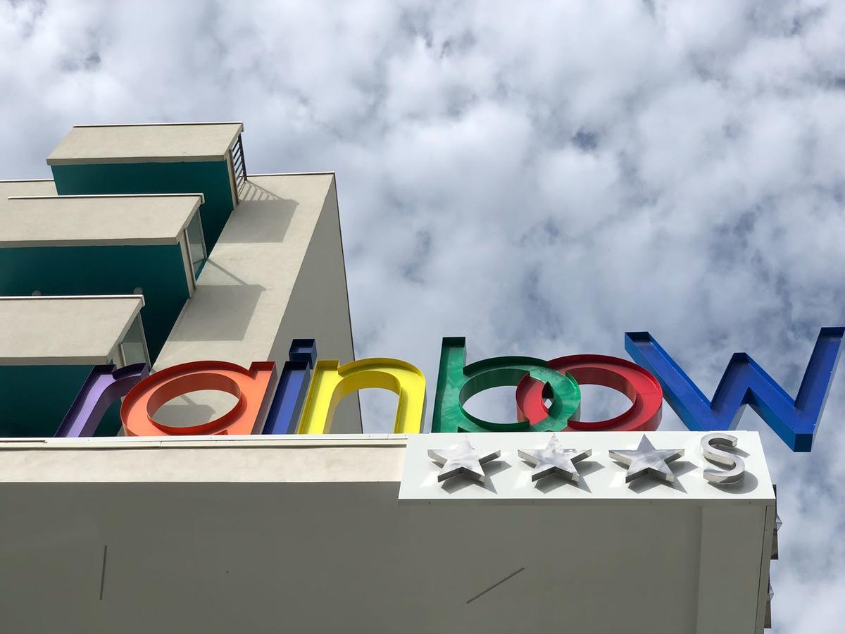 Hotel Rainbow ***S Rimini Exterior foto