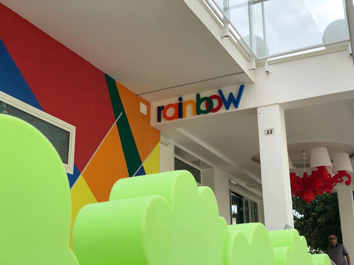 Hotel Rainbow ***S Rimini Exterior foto
