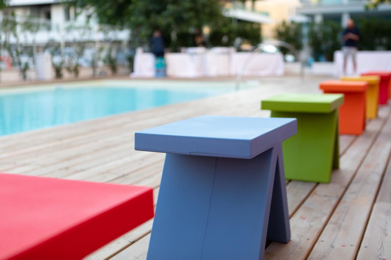 Hotel Rainbow ***S Rimini Exterior foto