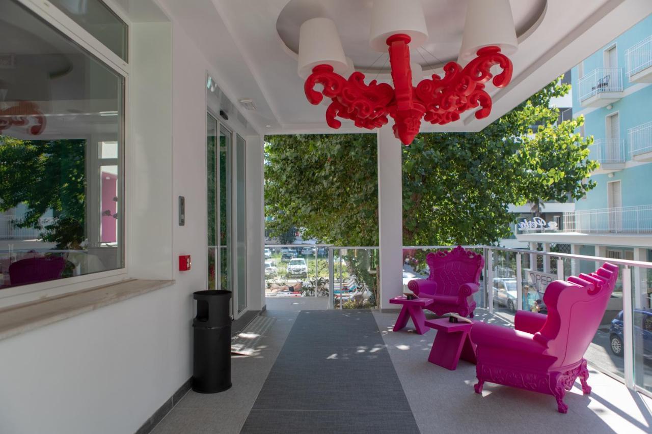 Hotel Rainbow ***S Rimini Exterior foto